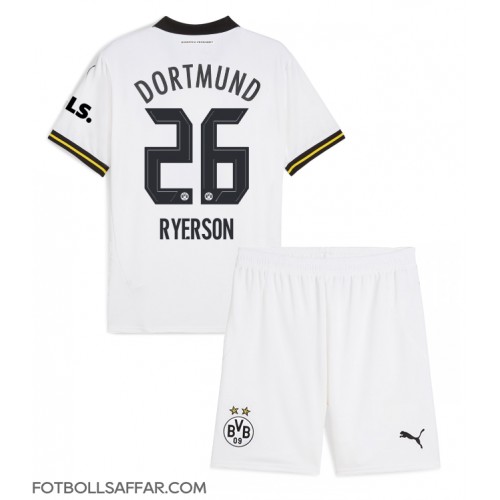 Borussia Dortmund Julian Ryerson #26 Tredje Dräkt Barn 2024-25 Kortärmad (+ Korta byxor)